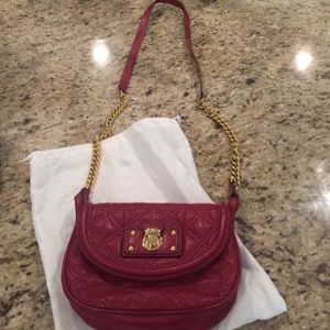 100% authentic Marc Jacobs quilted cross body bag